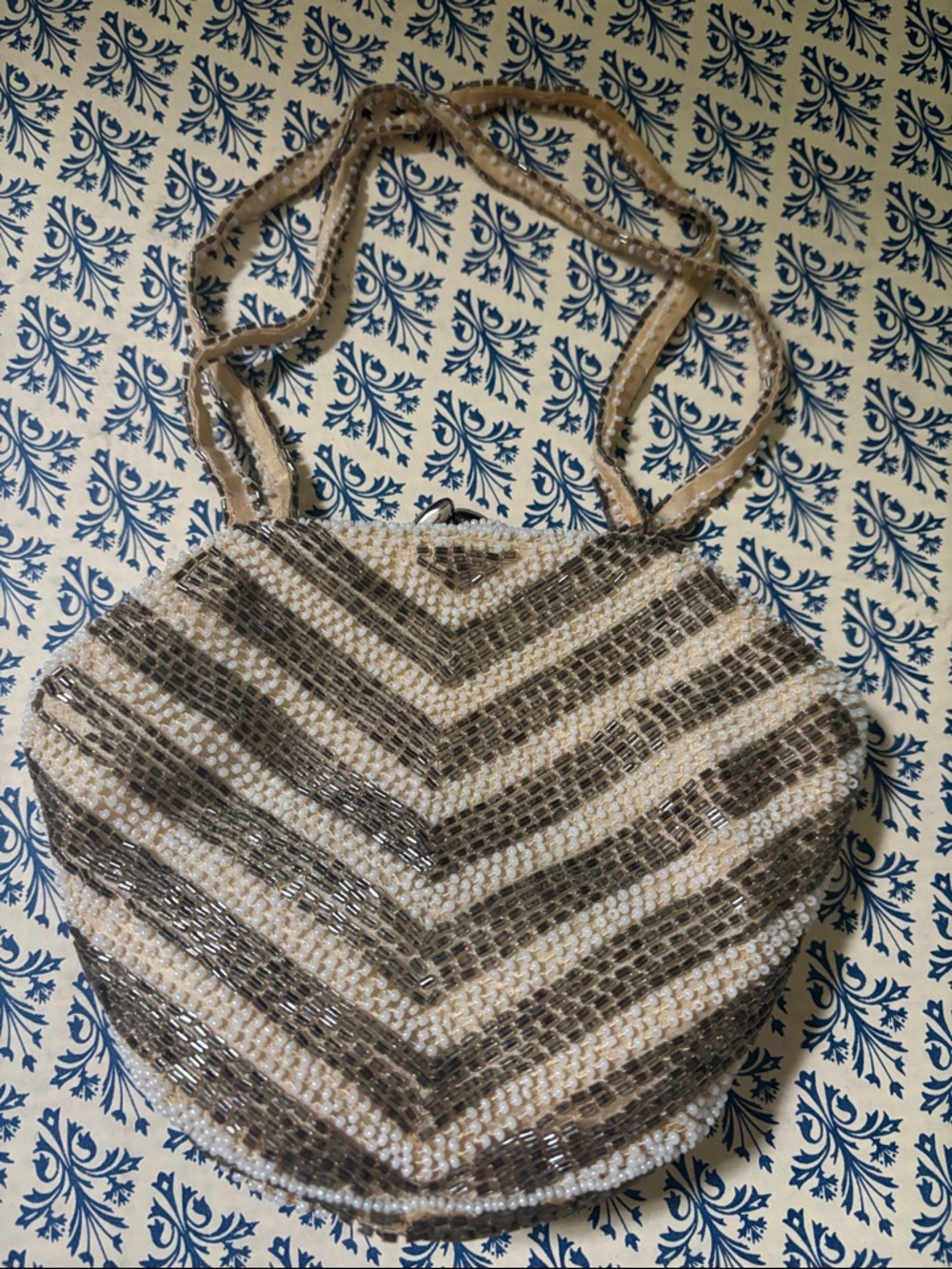 Vintage Beaded Clutch